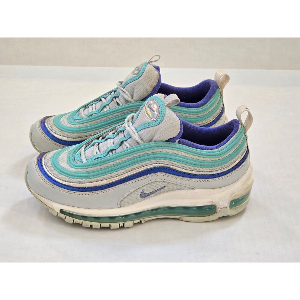 Nike Air Max 97 Aura Sapphire Aurora GS Size 6Y CT1965-400